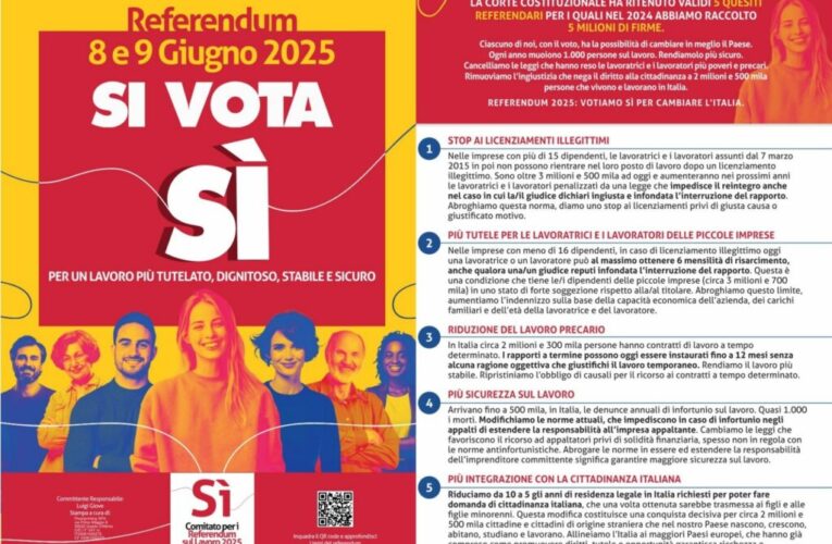 Son tornato a volantinare